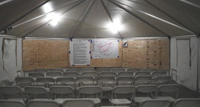 Octagon 19′ x 35′ Tent Interior