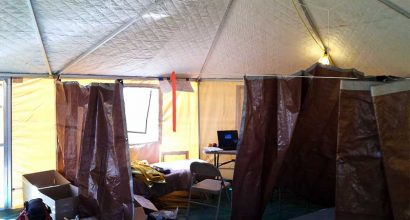 Octagon 19′ x 35′ Tent Interior