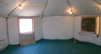 Octagon 20' Tents Interior