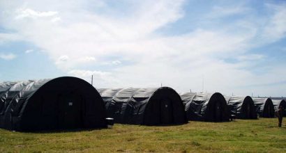 Katrina Support Air Force Tents