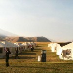 Base Camp with Mixed Tent Sizes