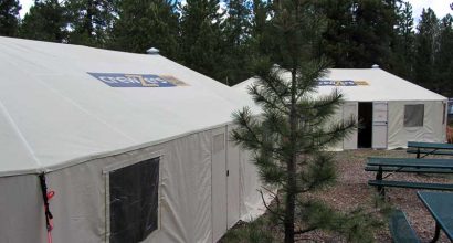 Base Camp Western Shelter 1935 Tents