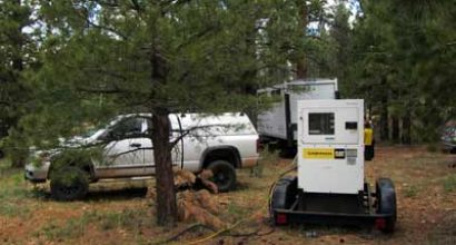 Temporary Power with Portable Generators