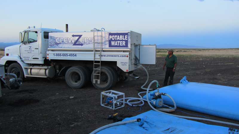 Potable Water Trucks Crewzers Fire & Disaster Support Services